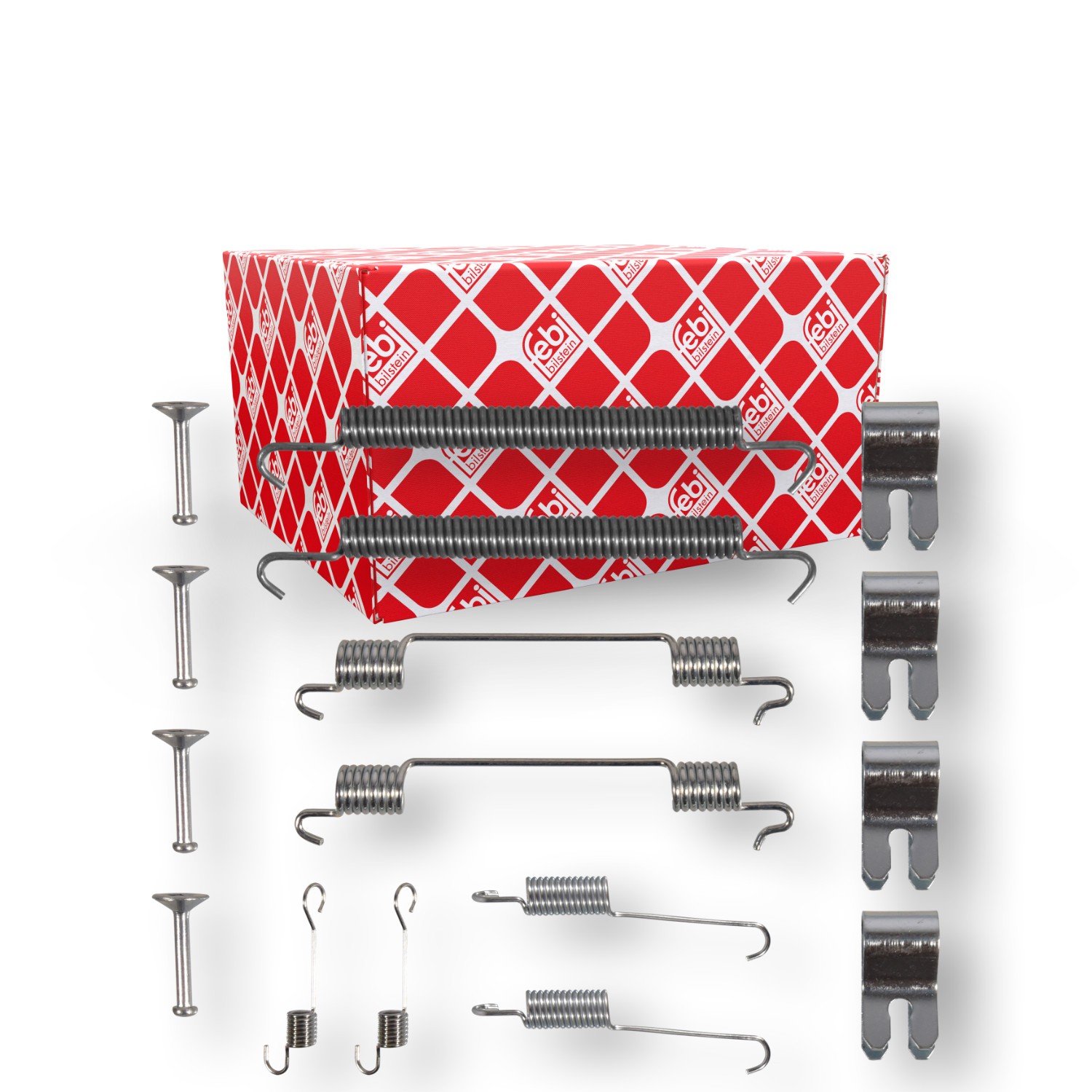 FEBI BILSTEIN Accessory Kit, brake shoes 182213 FEBI BILSTEIN 182213 Land Rover Freelander Convertible brake shoe fitting kit cost