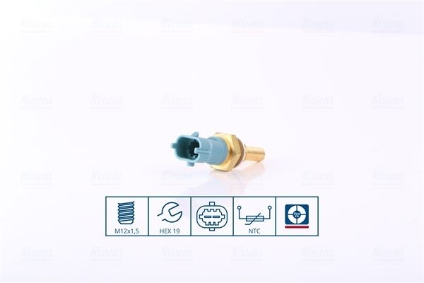 NISSENS Αισθητήρας, θερμοκρ. ψυκτικού υγρού 207019 NISSENS 207019 Βαλβίδα θερμοκρασίας Opel Astra G Classic γνήσια τιμες