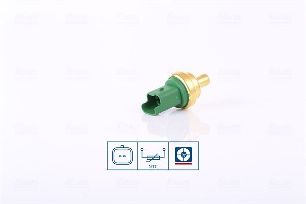 NISSENS Sensor, motortemperatur 207021 207021 Kjølevæsketemperatursensor TOYOTA AURIS NISSENS