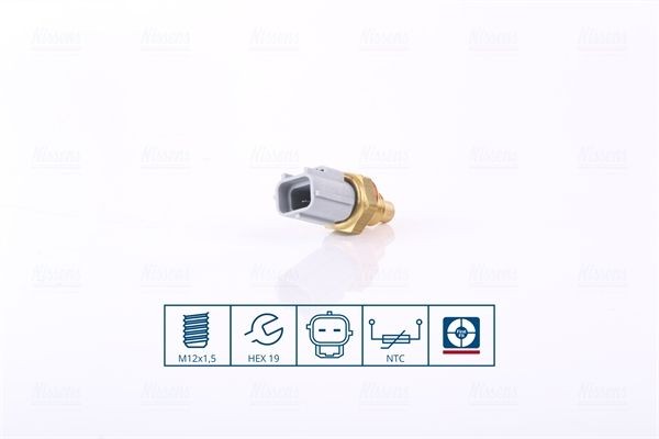 NISSENS Temperatuursensor 207043 Koelmiddeltemperatuursensor NISSENS AURIS 207043 goedkoop