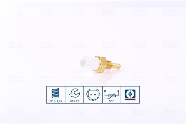NISSENS Sensor, temperatura do líquido de refrigeração 207066 NISSENS 207066 Sensor de temperatura de motor Honda Jazz GD5 originais preço