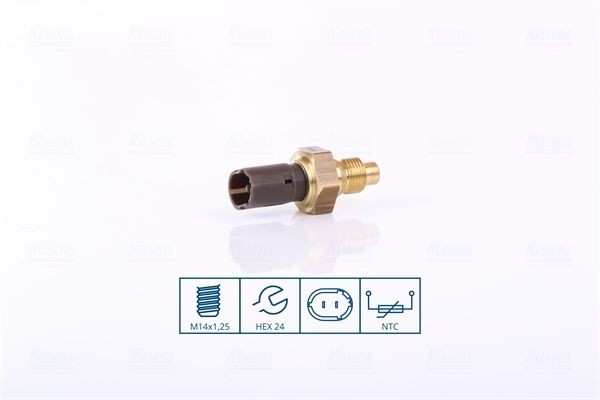 NISSENS Sensore, Temperatura refrigerante 207075 207075 costo Sensore di temperatura acqua NISSENS RENAULT MODUS