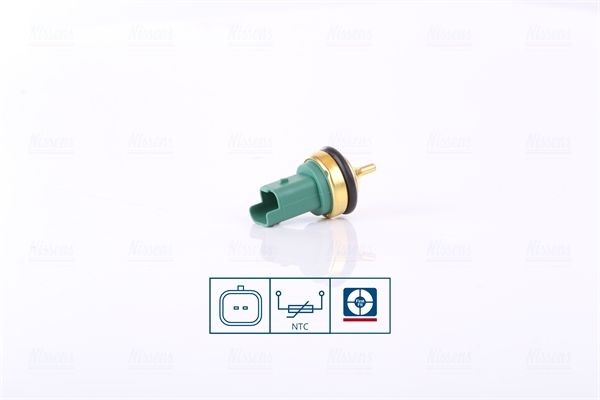 NISSENS Kylvätsketemperatursensor 207101 207101 NISSENS motortemperaturgivare CITROЁN XSARA