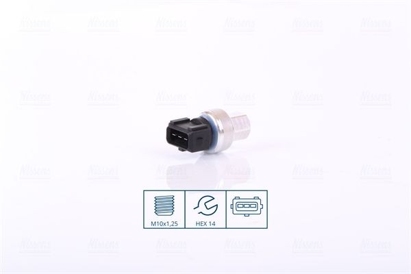 Druksensor airco NISSENS 301067 NISSENS 301067: Drukschakelaar airco Volvo V70 2021
