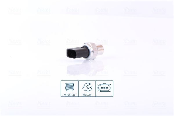 Διακόπτης πίεσης, σύστ. κλιματ. NISSENS 301101 NISSENS 301101 Διακόπτης υψ πίεσης συστ κλιματ AUDI A8 2023