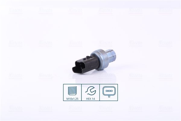 NISSENS Tryckgivare till AC 301104 Citroen C4 Grand Picasso Mk1 Tryckgivare ac NISSENS 301104