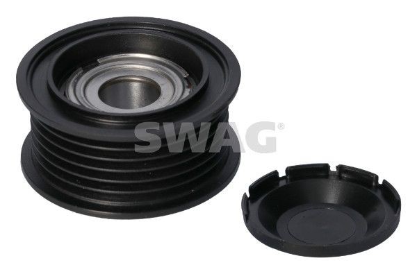 SWAG Deflection / Guide Pulley, v-ribbed belt 33 10 8152 SWAG 33 10 8152 genuine Audi A5 Cabriolet F57 deflection pulley price
