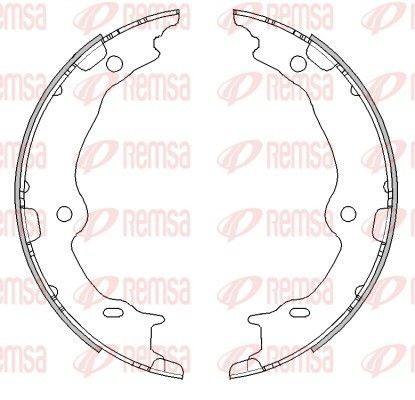 REMSA Handbromsbackar 4467.00 4467.00 REMSA parkeringsbroms BMW X1
