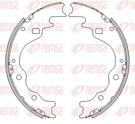 REMSA Remschoenset 4497.00 Trommelrem REMSA 6 4497.00 goedkoop
