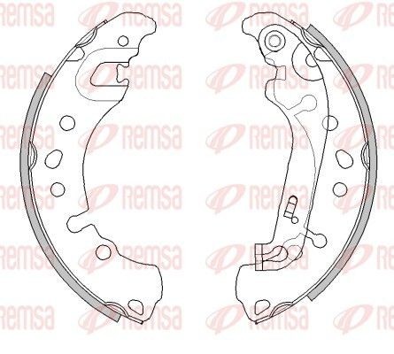 REMSA Bremsesko sett 4527.00 REMSA Bremsesko DODGE 4527.00