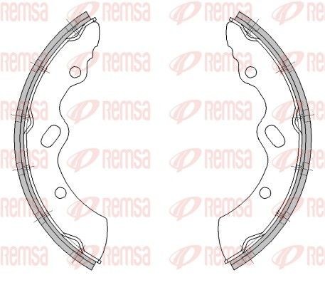 REMSA Remschoenset 4528.00 Mitsubishi COLT Trommelrem REMSA 4528.00