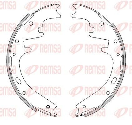 REMSA Remschoenset 4533.00 REMSA Remschoenen CHEVROLET 4533.00