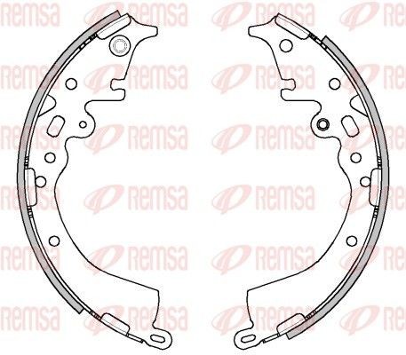 REMSA Bremsesko sett 4538.00 4538.00 Bremsesko OPEL ZAFIRA REMSA
