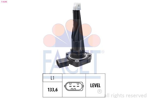 FACET Sensor, nível do óleo do motor 7.0245 FACET 7.0245 Sensor nível do óleo do motor Mercedes W447 baratos