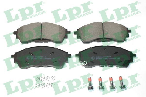LPR Τακάκια φρένων 05P2233 05P2233 Τακάκια φρένων FORD USA CROWN VICTORIA LPR