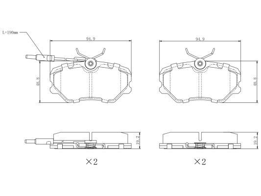 DELCO REMY Servo čerpadlo DSP452 DELCO REMY Servo čerpadlo VAUXHALL DSP452