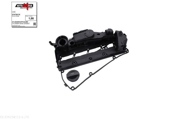 AUTOMEGA Ventilkåpa 274728110 274728110 AUTOMEGA topplockskåpa VW POLO