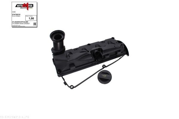 AUTOMEGA Ventilkåpa 274728210 274728210 AUTOMEGA cylinderhuvudet PEUGEOT 206