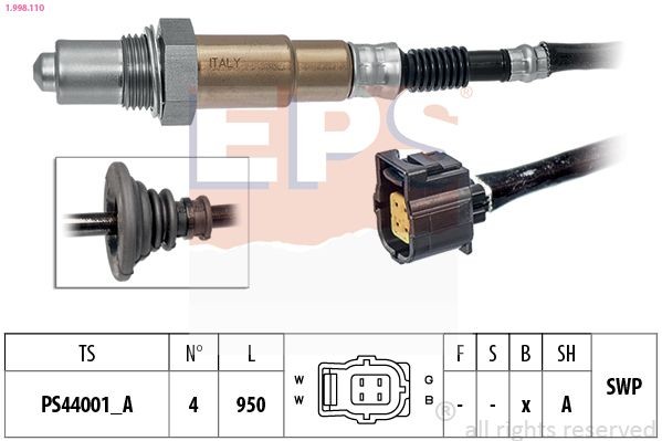 EPS Lambda sonda 1.998.110 Lambda sonda EPS 605 1.998.110 lacné