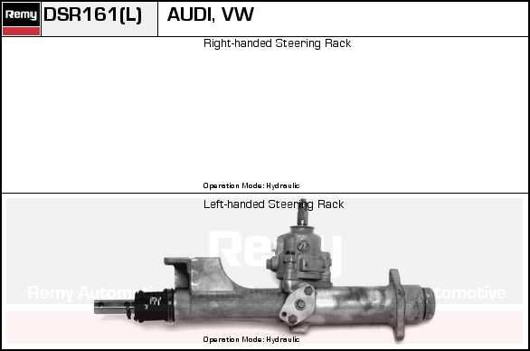 DELCO REMY Stūres mehānisms DSR161L DELCO REMY DSR161L Stūres mehānisms Passat B2 Hatchback (32B) cena
