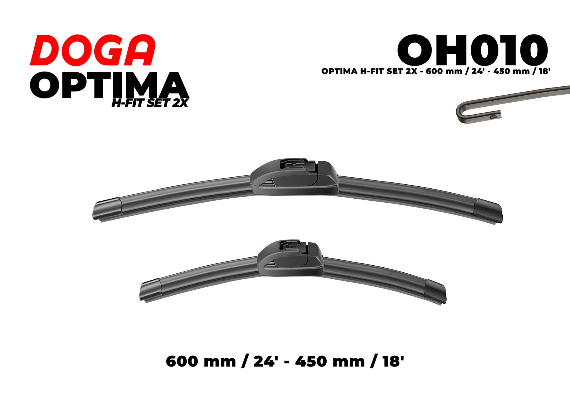 DOGA Ruitenwisser OH010 Achterruitenwisser DOGA CIVIC OH010 goedkoop