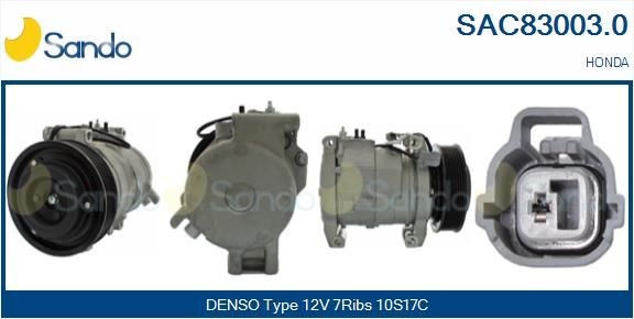 SANDO Compressore aria condizionata SAC83003.0 SAC83003.0 Compressore aria condizionata HONDA SANDO costo