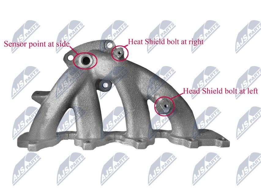 NTY Colector, sistema de escape BKW-DW-001 NTY BKW-DW-001 Coletor de escape OPEL Mokka / Mokka X (J13) baratos