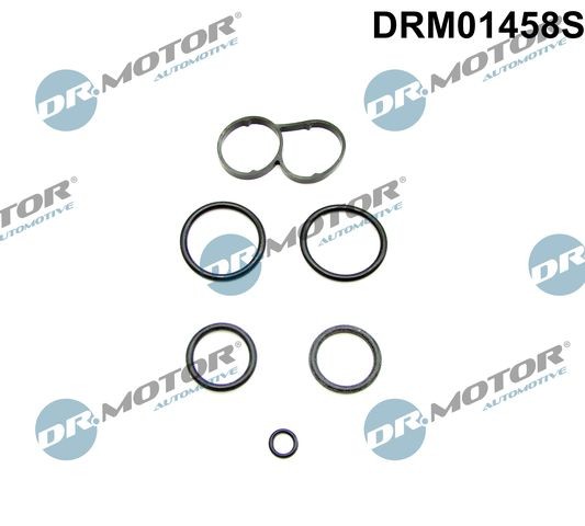 DR.MOTOR AUTOMOTIVE Jogo de juntas, radiador de óleo DRM01458S Retentor radiador de óleo DR.MOTOR AUTOMOTIVE Audi Q8 DRM01458S