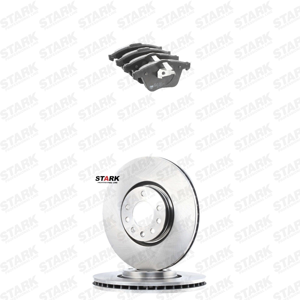 STARK Bremseskiver og -klosser SKBK-10991814 Bremseskiver og klosser STARK Saab 95 Stasjonsvogn SKBK-10991814