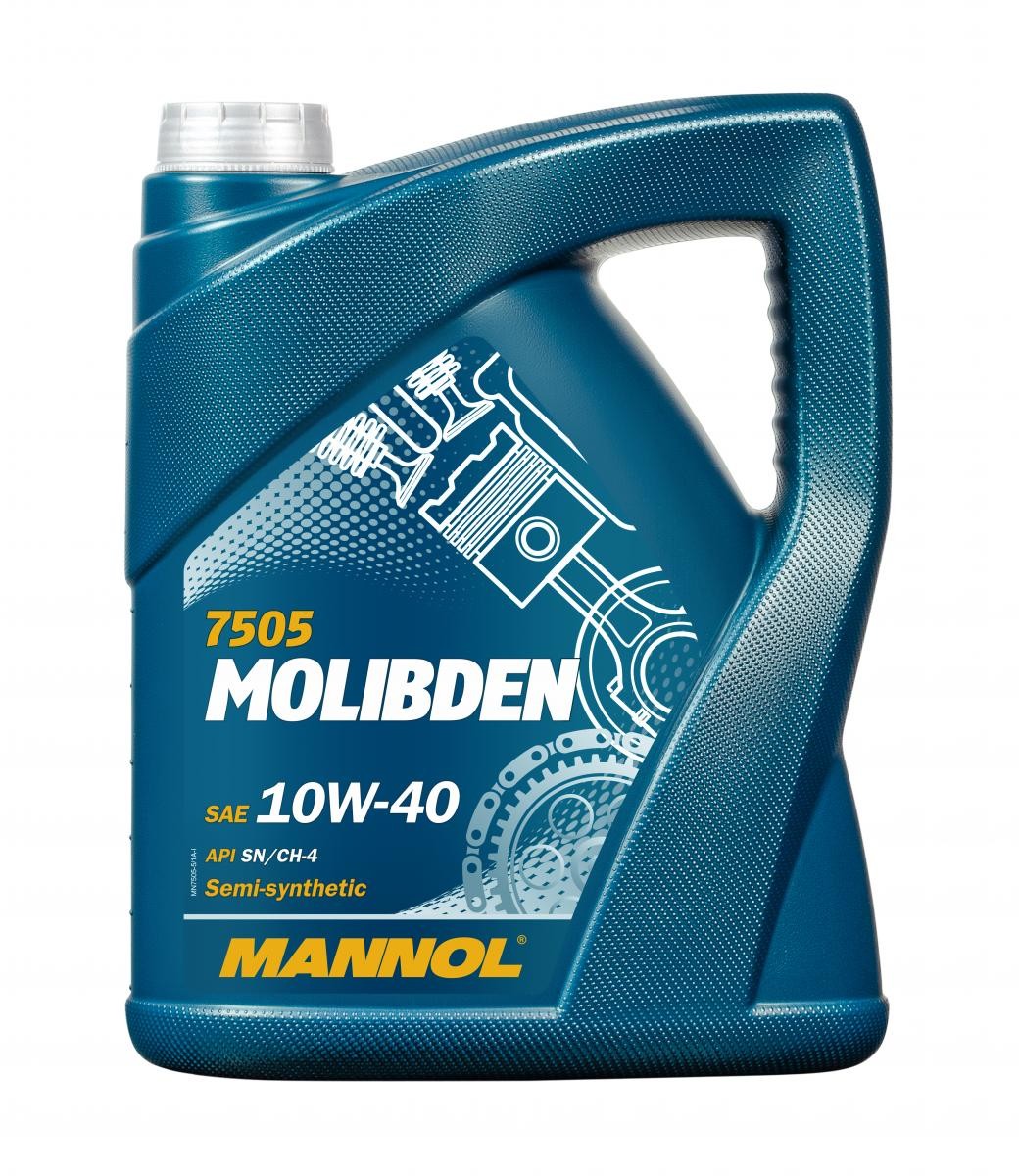 MANNOL Motorolie MN7505-5 Motor oil MANNOL Mazda DEMIO MOLIBDEN MN7505-5