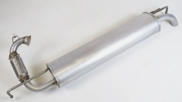 IZAWIT Bagpotte 07.082 Lyddæmper udstødning IZAWIT Alfa Romeo 1750-2000 07.082