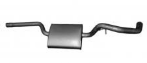 IZAWIT Πίσω σιλανσιέ 17.168 Τελικά σιλανσιέ IZAWIT Ford SCORPIO 17.168