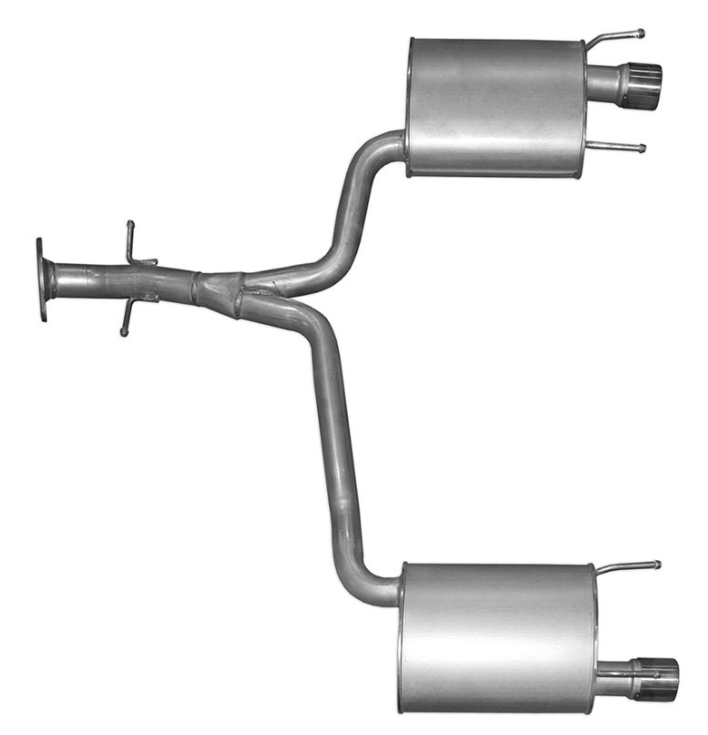 Koncový tlmič výfuku IZAWIT 35.069 IZAWIT 35.069 Koncový tlmič výfuku LEXUS GS 2017