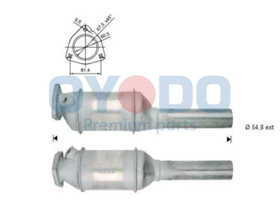Oyodo Καταλύτης 10N0064-OYO Καταλύτης Oyodo Volkswagen 10N0064-OYO
