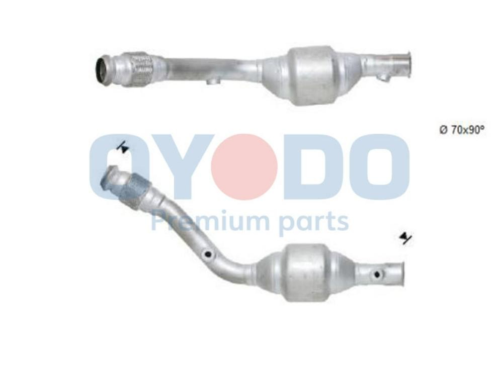 Katalysator Oyodo 10N0117-OYO Oyodo 10N0117-OYO: Uitlaat katalysator Citroen XSARA 2016