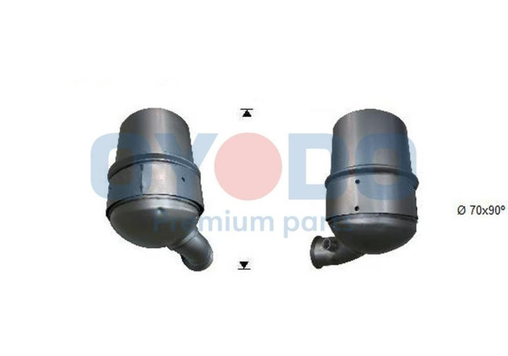 Filtro de partículas Oyodo 20N0002-OYO Oyodo 20N0002-OYO Filtro de fuligem partículas sistema de escape PEUGEOT 4008 2022
