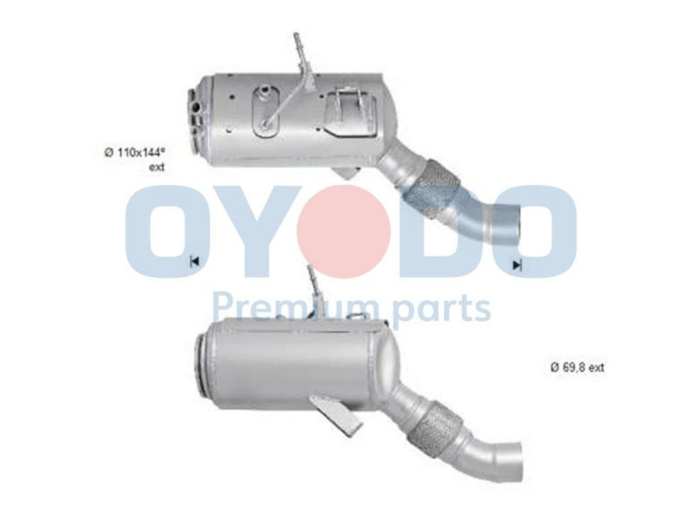 Filtro antiparticolato (FAP) Oyodo 20N0011-OYO Oyodo 20N0011-OYO FAP BMW X6 2011