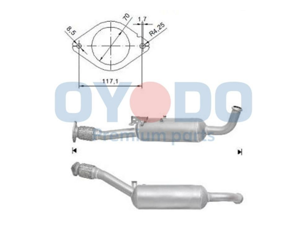 Kvēpu filtrs Oyodo 20N0033-OYO Oyodo 20N0033-OYO Kvēpu filtrs RENAULT TRAFIC 2009