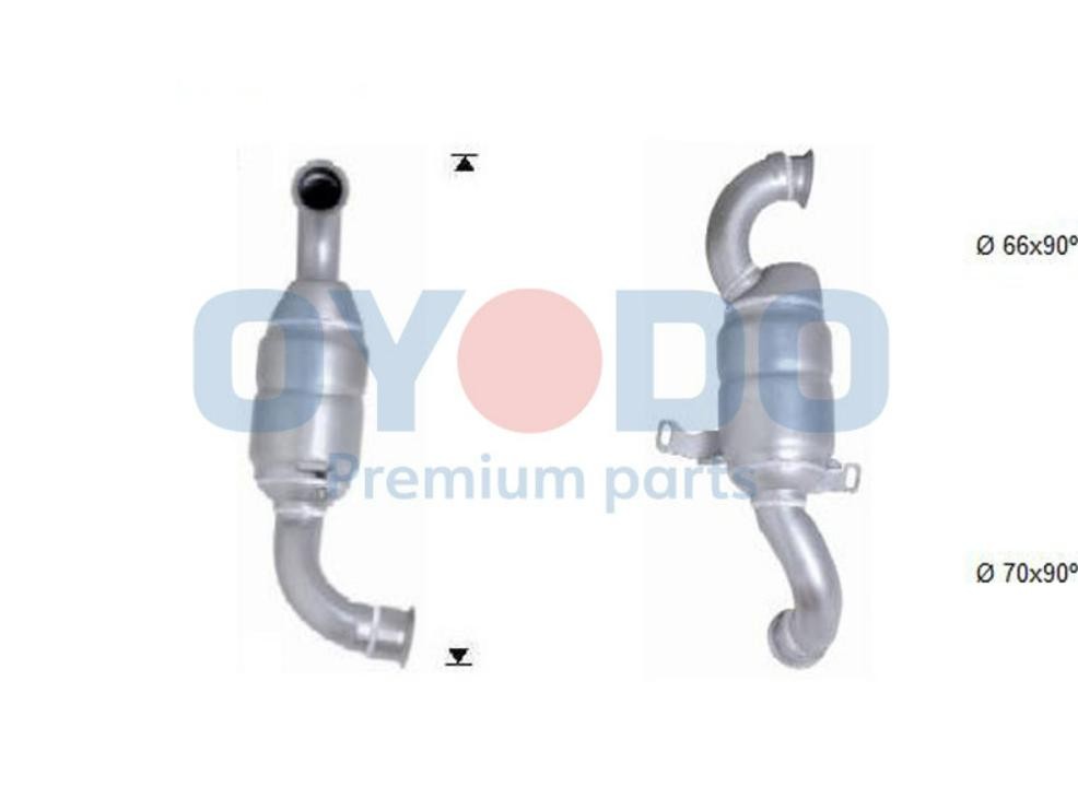 Oyodo Katalysator 20N0034-OYO 20N0034-OYO Katalysator CITROËN NEMO Oyodo