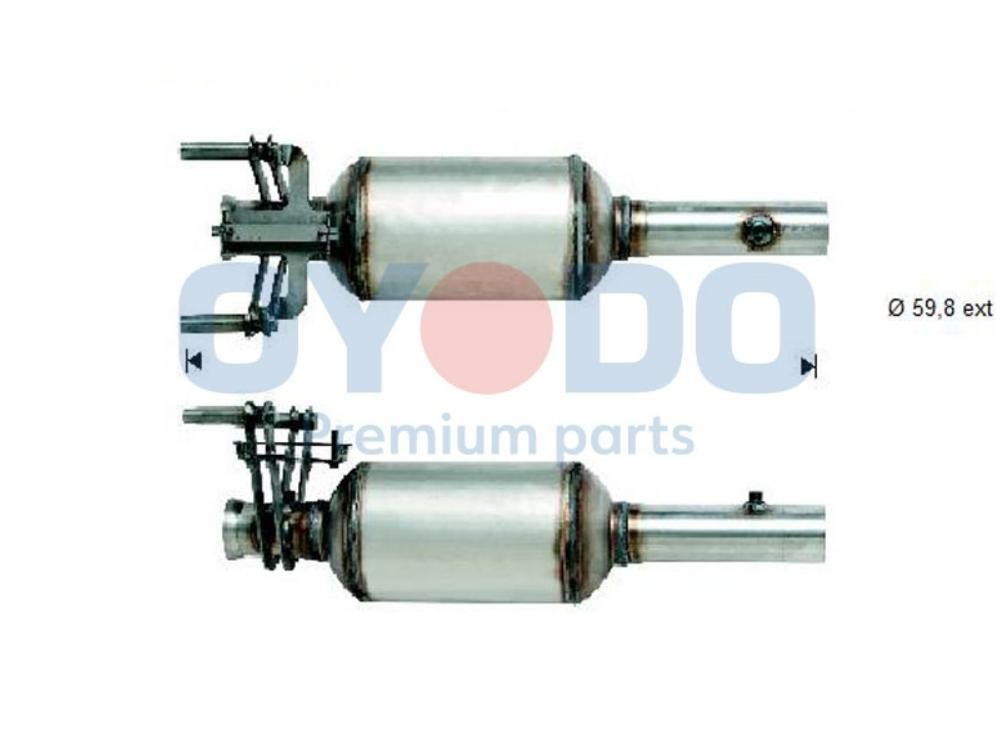 Oyodo Filtro de partículas 20N0035-OYO Oyodo Filtro de partículas AUDI 20N0035-OYO