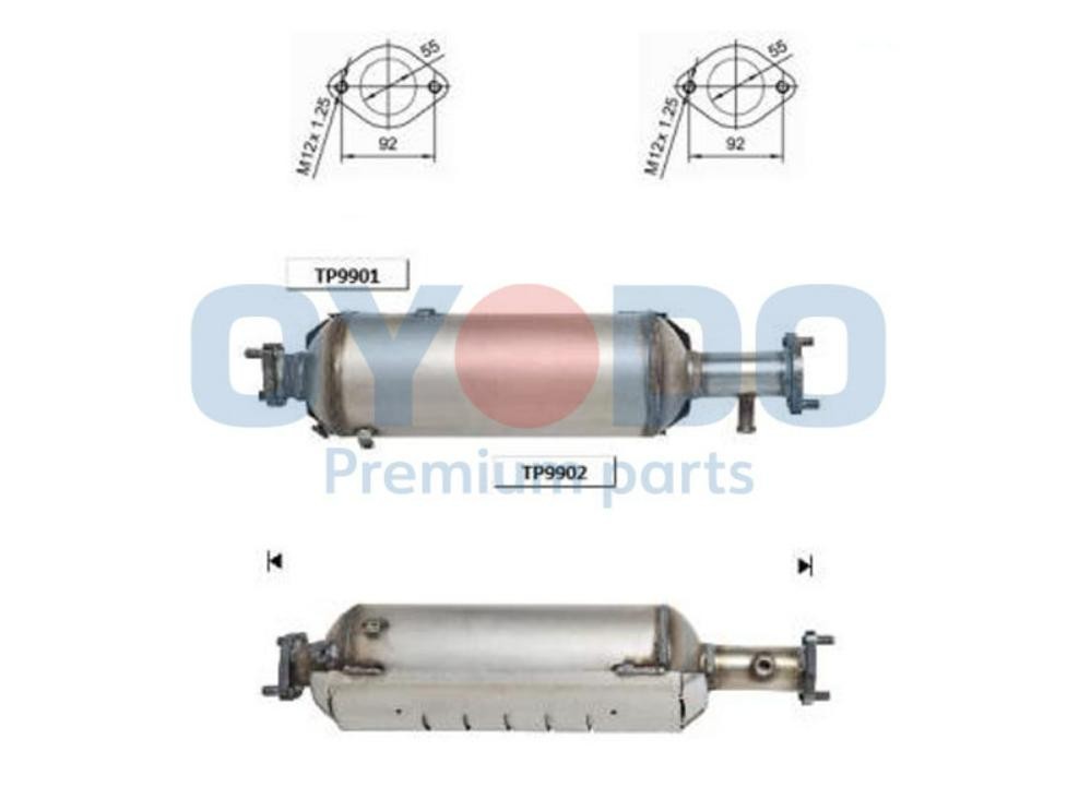 Hiukkassuodatin Oyodo 20N0052-OYO Oyodo 20N0052-OYO KIA SPORTAGE 2007 Hiukkassuodatin
