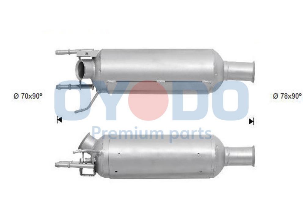 Oyodo Filtro de partículas 20N0059-OYO Oyodo 20N0059-OYO Filtro de fuligem partículas sistema de escape Audi A5 baratos