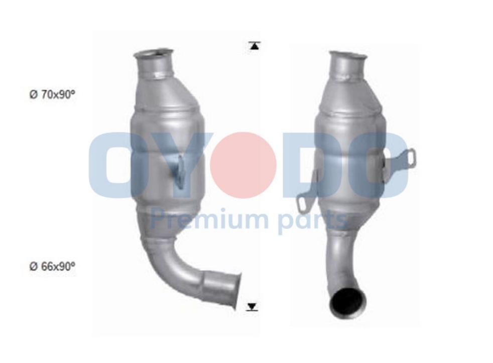 Oyodo Catalizzatore 20N0062-OYO 20N0062-OYO costo Catalizzatore PEUGEOT 207 Oyodo