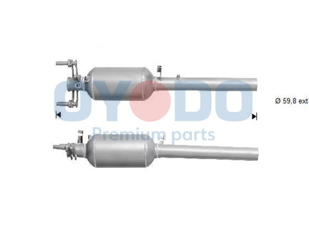 Oyodo Filtro antiparticolato (FAP) 20N0085-OYO Oyodo 20N0085-OYO FAP Mercedes C253 prezzo