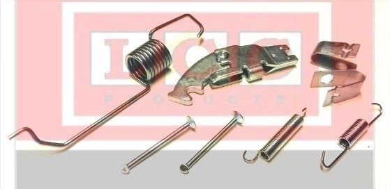 LCC Tilbehørsett, bremsesko LCC7031 LCC LCC7031 Tilbehørsett bremsesko Mazda Premacy cp til en fordelagtig pris