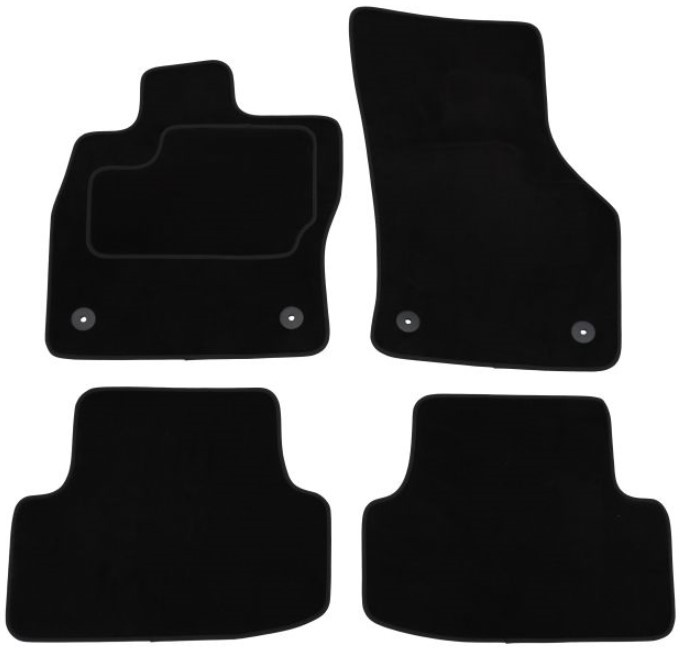 CUSTOPOL Set autokobercov AUD93C AUD93C Autokoberce na mieru CUSTOPOL AUDI A6