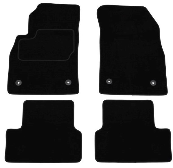 CUSTOPOL Ensemble de tapis de sol CHE42C CHE42C Tapis de sol CHEVROLET ORLANDO CUSTOPOL