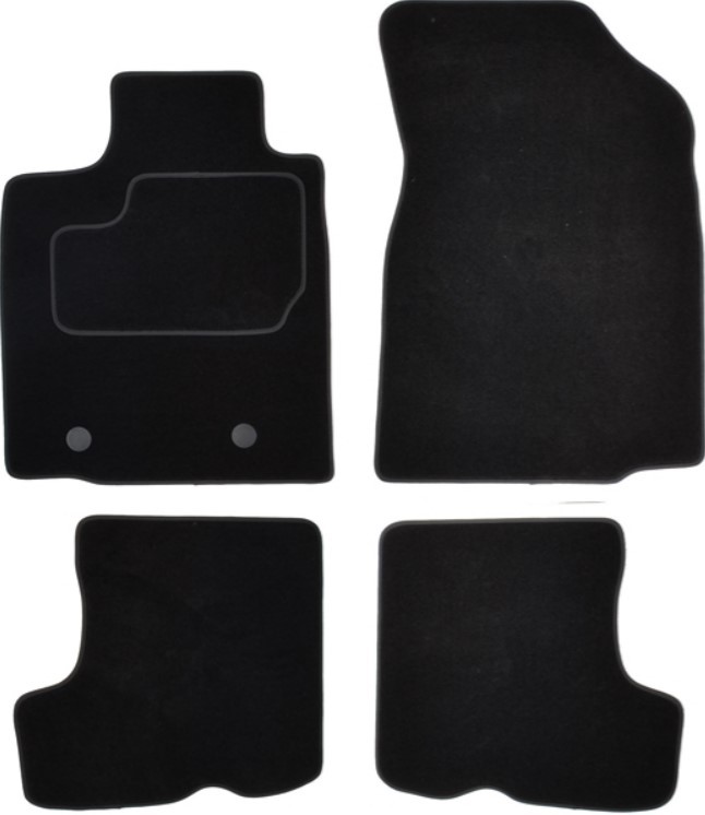 CUSTOPOL Bilmatter DAC70C CUSTOPOL DAC70C Gummimatte BMW 2600-3200 V8 originale