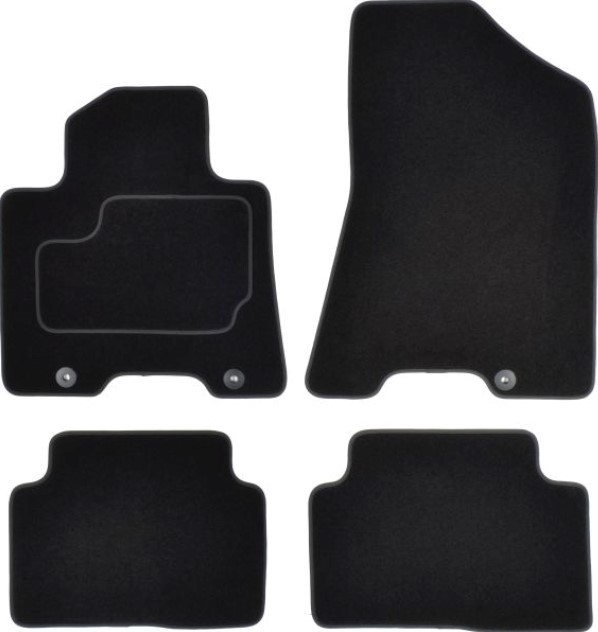 CUSTOPOL Põrandamattide komplekt HYU217C CUSTOPOL HYU217C Margipõhised automatid Hyundai i10 IA hind