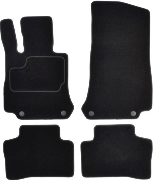 CUSTOPOL Ensemble de tapis de sol MER213C MER213C Tapis sur mesure CUSTOPOL MERCEDES-BENZ AMG GT